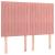 Pat box spring cu saltea, roz, 140x200 cm, catifea GartenMobel Dekor