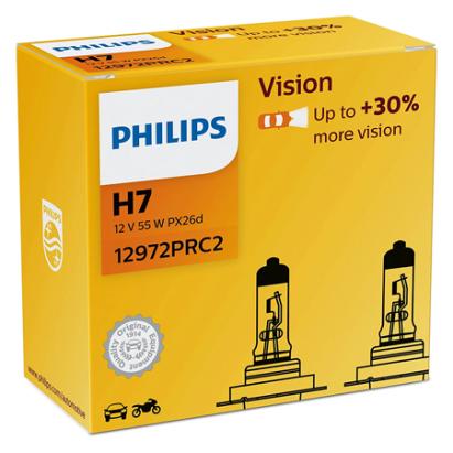 SET 2 BECURI AUTO H7 VISION PHILIPS EuroGoods Quality