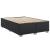 Pat box spring cu saltea, negru, 140x200 cm, piele ecologică GartenMobel Dekor