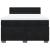 Pat box spring cu saltea, negru, 160x200 cm, catifea GartenMobel Dekor