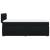 Pat box spring cu saltea, negru, 90x190 cm, textil GartenMobel Dekor