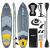 SET PLACA GONFLABILA STAND UP PADDLE SCAUN 335X84X15 CM EuroGoods Quality