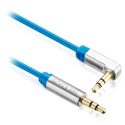 CABLU AUDIO 3.5 TATA - TATA 0.25M 90 SENTIVUS EuroGoods Quality