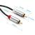 CABLU AUDIO 2XRCA TATA - 2XRCA TATA 3.0M SENTIVUS EuroGoods Quality