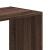 Bibliotecă, stejar maro, 102x32x108 cm, lemn prelucrat GartenMobel Dekor