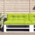 Perne de paleți, 2 buc, verde aprins, material textil GartenMobel Dekor