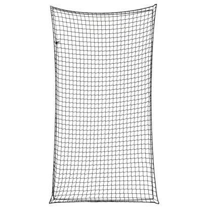 Plasă de remorcă cu funie elastică, negru, 3x1,65 m, PP GartenMobel Dekor