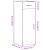 Dulap, alb, 30x42,5x93 cm, lemn prelucrat GartenMobel Dekor