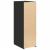 Dulap, negru, 30x42,5x93 cm, lemn prelucrat GartenMobel Dekor