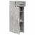 Dulap, gri beton, 30x42,5x93 cm, lemn prelucrat GartenMobel Dekor