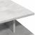 Măsuță de cafea, gri beton, 102x55x35 cm, lemn prelucrat GartenMobel Dekor