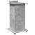 Pupitru cu roți și sertar beton gri 55x55x107 cm lemn prelucrat GartenMobel Dekor