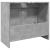 Dulap de chiuvetă, gri beton, 63x29x55 cm, lemn prelucrat GartenMobel Dekor