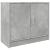 Dulap de chiuvetă, gri beton, 63x29x55 cm, lemn prelucrat GartenMobel Dekor
