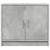 Dulap de chiuvetă, gri beton, 63x29x55 cm, lemn prelucrat GartenMobel Dekor