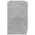 Dulap de chiuvetă, gri beton, 78x37x59 cm, lemn prelucrat GartenMobel Dekor