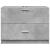 Dulap de chiuvetă, gri beton, 78x37x59 cm, lemn prelucrat GartenMobel Dekor