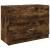 Dulap de chiuvetă, stejar afumat, 78x37x59 cm, lemn prelucrat GartenMobel Dekor