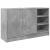 Dulap de chiuvetă, gri beton, 90x29x55 cm, lemn prelucrat GartenMobel Dekor