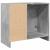 Dulap de chiuvetă, gri beton, 63x29x55 cm, lemn prelucrat GartenMobel Dekor