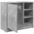 Dulap de chiuvetă, gri beton, 63x29x55 cm, lemn prelucrat GartenMobel Dekor