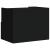 Noptiere de perete, 2 buc., negru, 45x30x35 cm GartenMobel Dekor