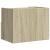 Noptiere de perete, 2 buc., stejar sonoma, 45x30x35 cm GartenMobel Dekor