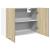 Dulap suspendat, stejar Sonoma, 80 x 31 x 60 cm, PAL GartenMobel Dekor
