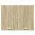Dulap suspendat, stejar Sonoma, 80 x 31 x 60 cm, PAL GartenMobel Dekor
