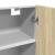 Dulap suspendat, stejar Sonoma, 80 x 31 x 60 cm, PAL GartenMobel Dekor