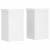 Suporturi de plante, 2 buc., alb, 10x10x18 cm, lemn prelucrat GartenMobel Dekor