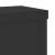 Suporturi de plante, 2 buc., negru, 10x10x18 cm, lemn prelucrat GartenMobel Dekor