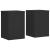 Suporturi de plante, 2 buc., negru, 20x20x30 cm, lemn prelucrat GartenMobel Dekor