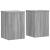 Suporturi de plante 2 buc. gri sonoma 20x20x30 lemn prelucrat GartenMobel Dekor