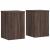 Suporturi de plante 2 buc. stejar maro 20x20x30cm lemn compozit GartenMobel Dekor