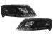 Faruri Xenon LED DRL Audi A6 4F C6 (04.2004-2008) Negru Performance AutoTuning