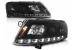 Faruri Xenon LED DRL Audi A6 4F C6 (04.2004-2008) Negru Performance AutoTuning