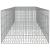 Cușcă pentru iepuri, 5 panouri, 217x79x54 cm, fier galvanizat GartenMobel Dekor