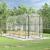 Seră transparentă 160x400x190 cm PVC/oțel vopsit electrostatic GartenMobel Dekor