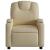 Fotoliu rabatabil electric, crem, material textil GartenMobel Dekor