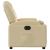 Fotoliu rabatabil electric, crem, material textil GartenMobel Dekor