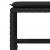 Set mobilier de grădină cu perne, 9 piese, negru, poliratan GartenMobel Dekor