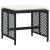 Set mobilier de exterior cu perne, 11 piese, negru, poliratan GartenMobel Dekor