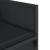 Set mobilier de grădină cu perne, 5 piese, negru, poliratan GartenMobel Dekor