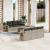 Set canapele de grădină cu perne, 7piese gri deschis poliratan GartenMobel Dekor