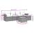Set canapele de grădină cu perne, 6 piese gri deschis poliratan GartenMobel Dekor