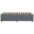 Cadru de pat, gri închis, 90x200 cm, catifea GartenMobel Dekor