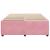 Cadru de pat, roz, 160x200 cm, catifea GartenMobel Dekor