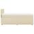 Pat box spring cu saltea, crem, 90x190 cm, textil GartenMobel Dekor