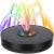 RESIGILAT - Fantana Arteziana 7-in-1 Plutitoare pe Apa cu Incarcare Solara si Iluminare LED Multicolor, Diametru 16 cm